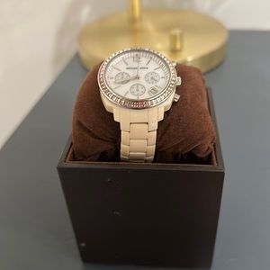 Michael Kors white watch